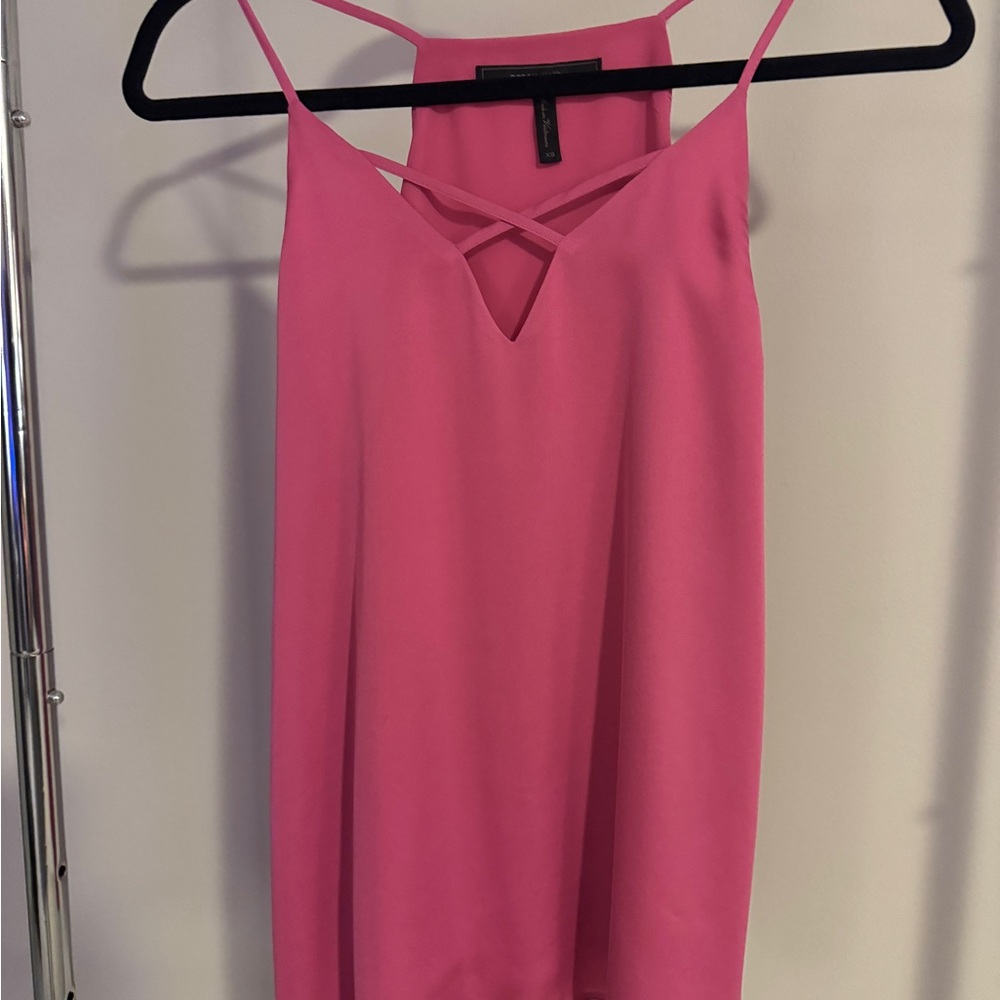 Pink Strappy Women's Top